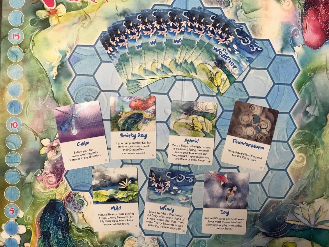 Enjoy A Dragonfly Snack With The Koi Board Game