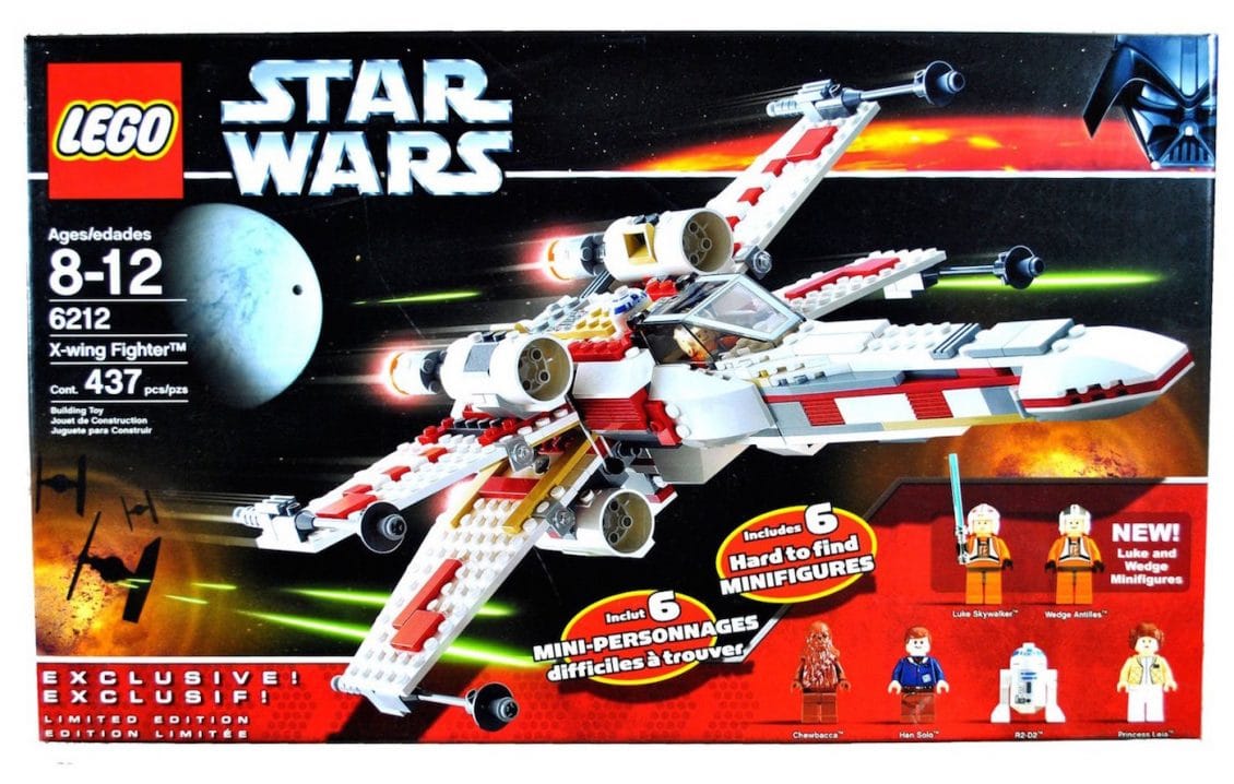 Reviewing LEGO Set 6212 Star Wars X-wing Fighter