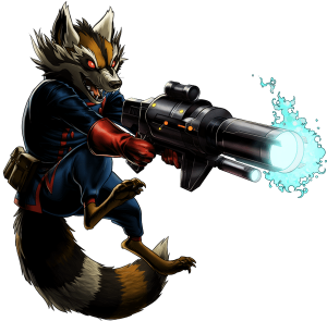 Rocket_Raccoon_Portrait_Art