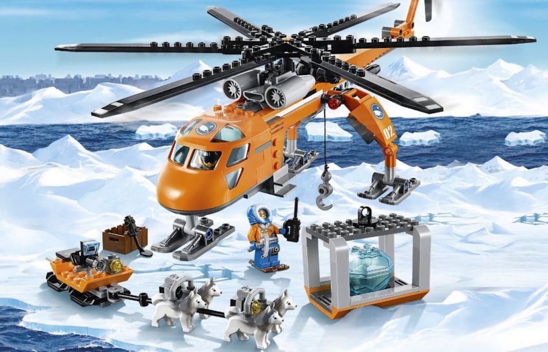 Reviewing Lego Set 60034 Arctic Helicrane.