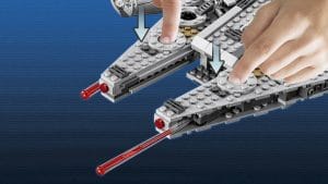Millennium Flacon Lego Set Spring shooter