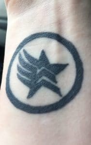 Mass Effect Tattoo