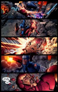 What made Captain America and Tony Stark punch each other? 