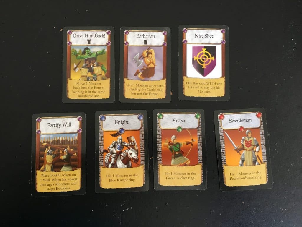 Castle Panic Cards