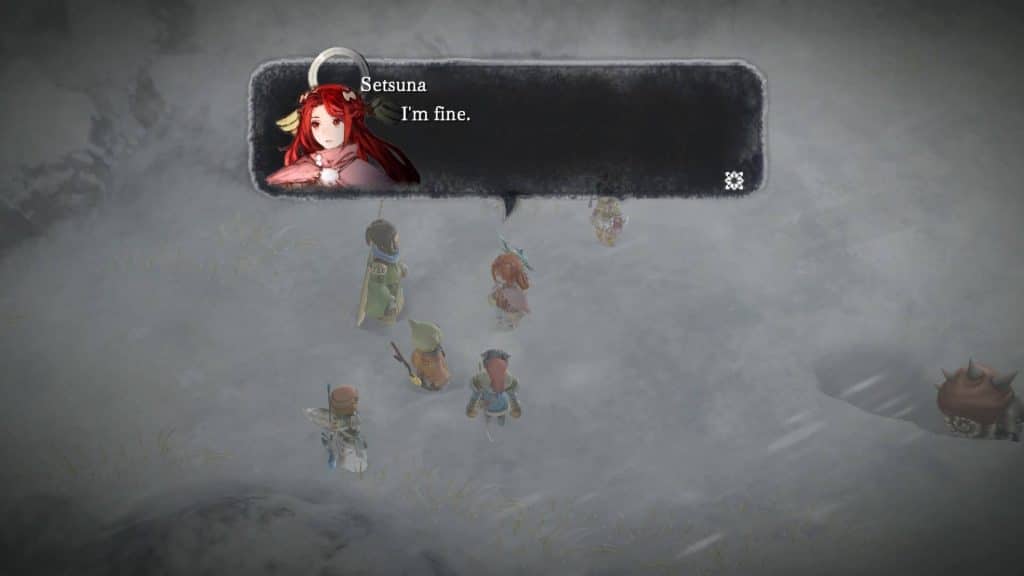 I am setsuna I'm fine