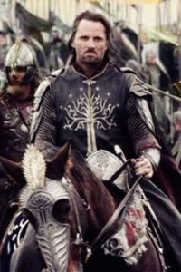 Aragorn would come to bear the sigil of the White Tree of Gondor on his tunic.