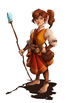 Exploring the D&D 5e Druid Class: Meet Reyney Frostwolf
