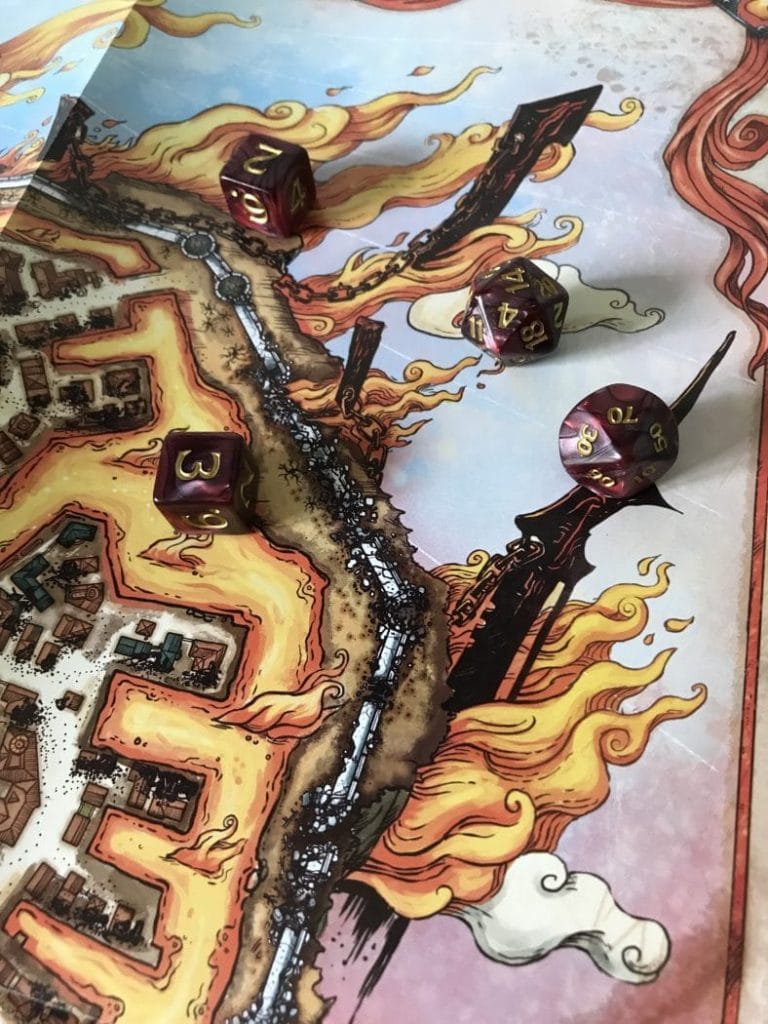 Baldur's Gate: Descent into Avernus Fold-Out Map Segment