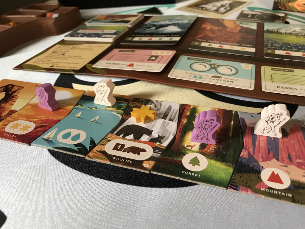 Board Game Review: Nature is Calling with PARKS – Nerds on Earth