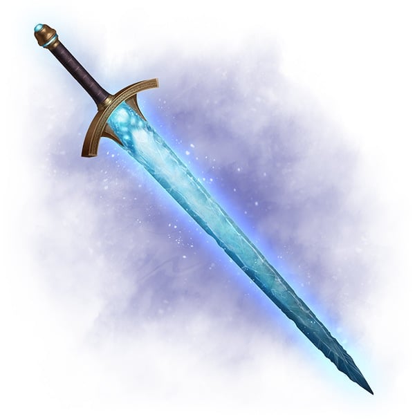 Pathfinder Second Edition Fighter Weapon, the magical sword Hrym.