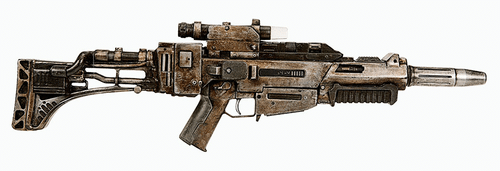 Poe Dameron Starfinder Build, his blaster rifle.