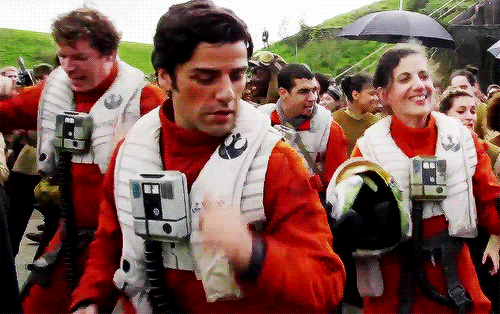 Poe Dameron Starfinder Build, dancing with the other Rebel pilots.