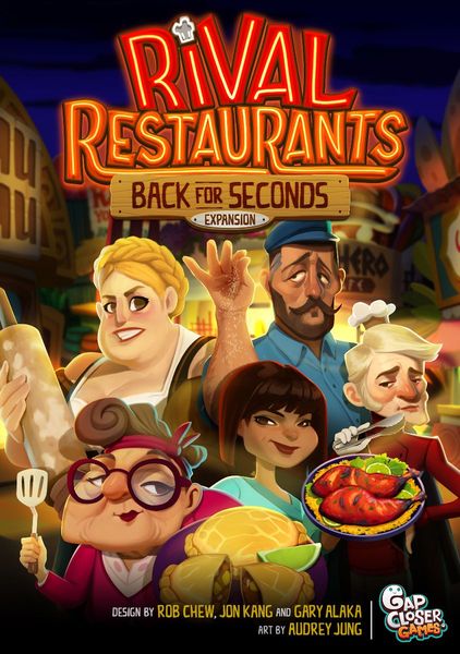 Rival Restaurants Back for Seconds box art.