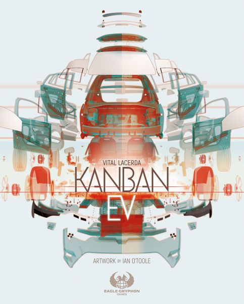 The cover for the board game Kanban EV