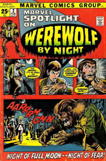 werewolf by night marvel spotlight