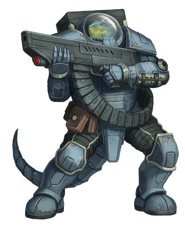 Starfinder Vesk by Paizo