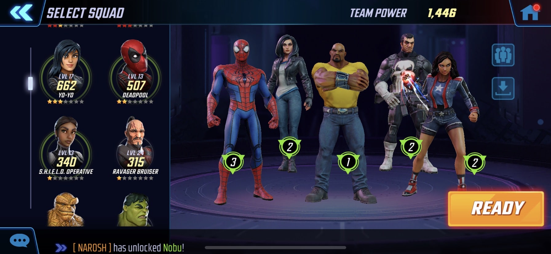 Marvel Strike Force Info Graphics