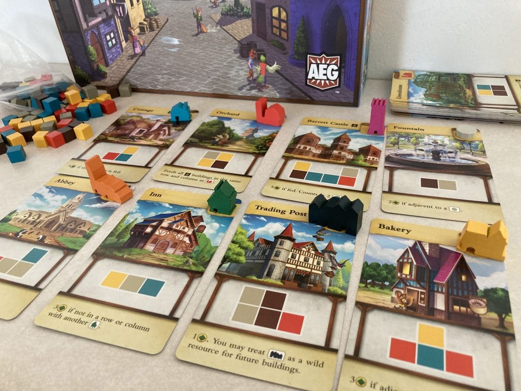 Tiny Towns Board Game