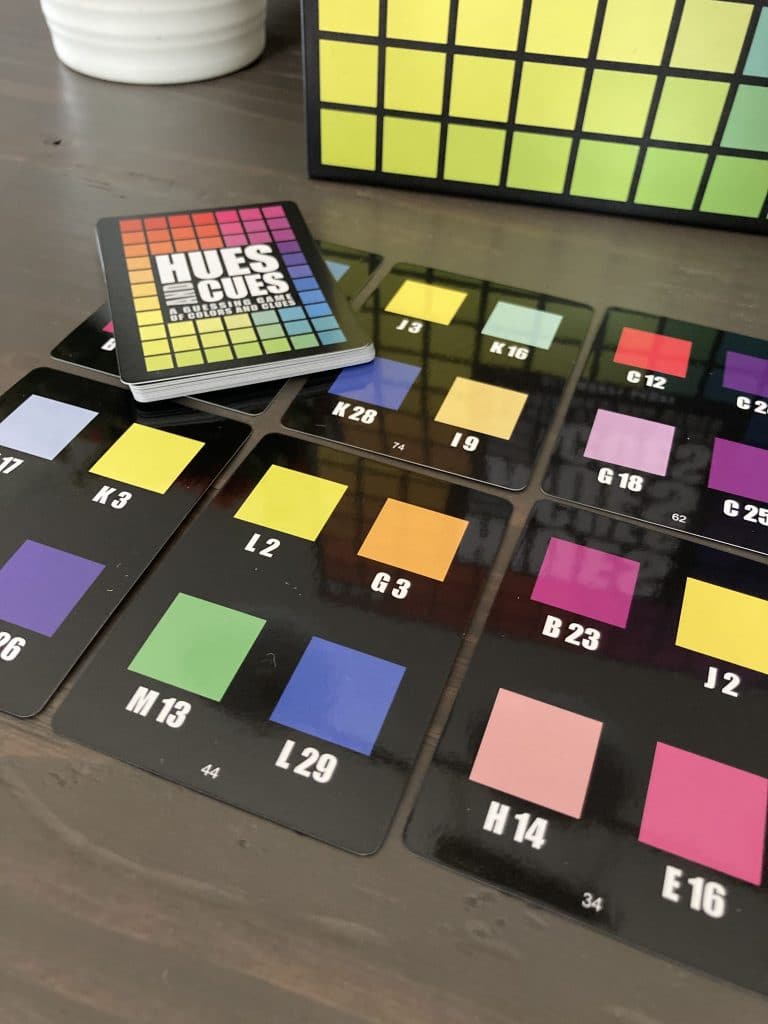 Hues and Cues Board Game Cards