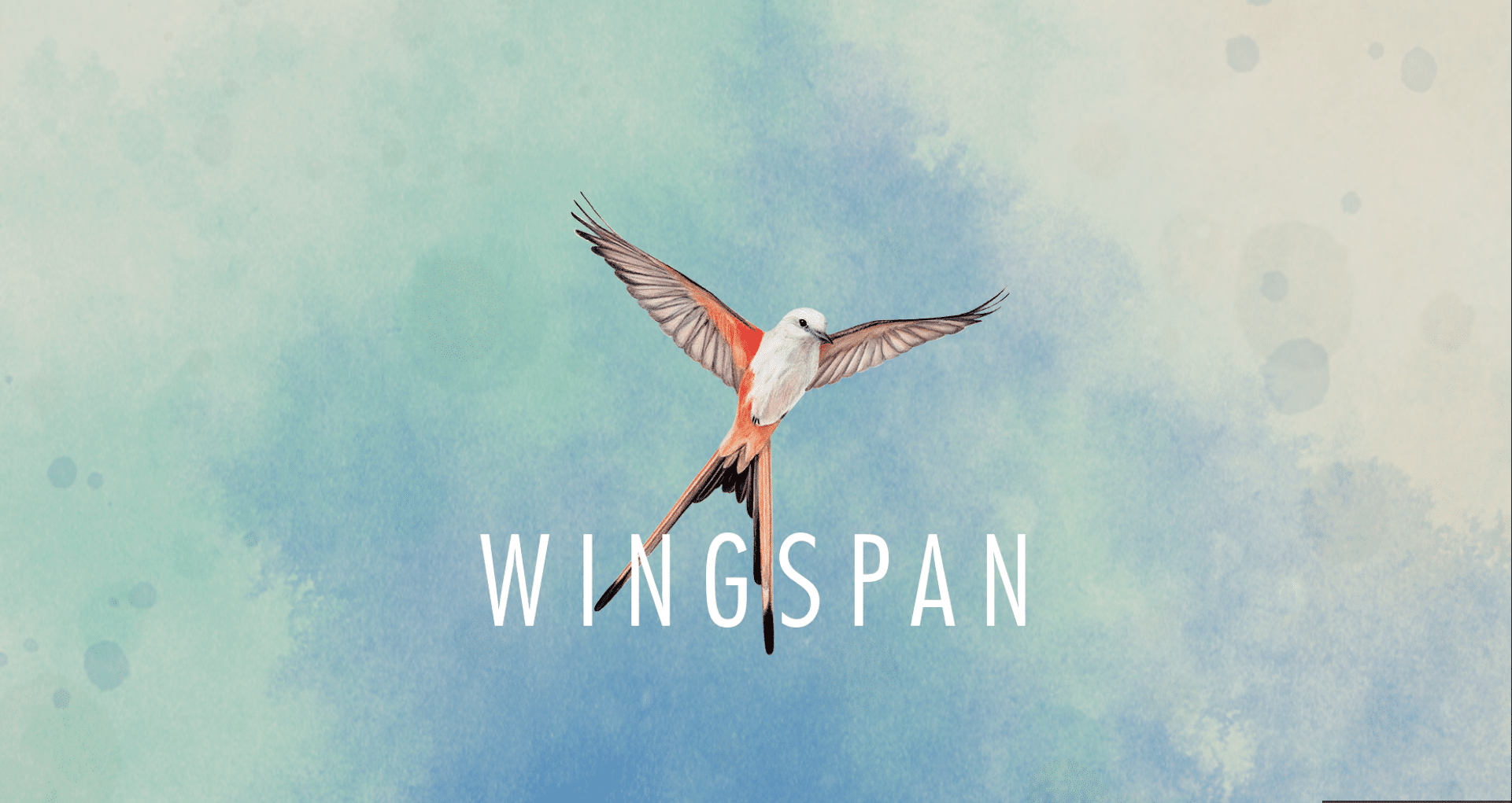 Wingspan Digital App loading screen, scissor-tailed flycatcher.