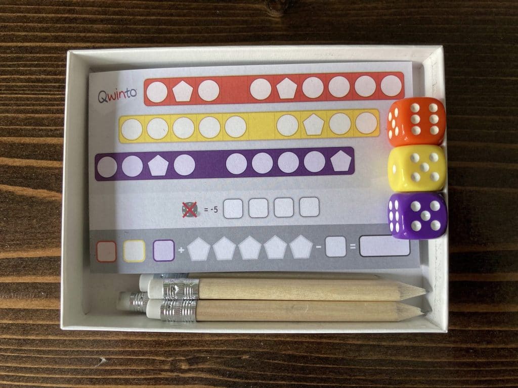Qwinto Board Game