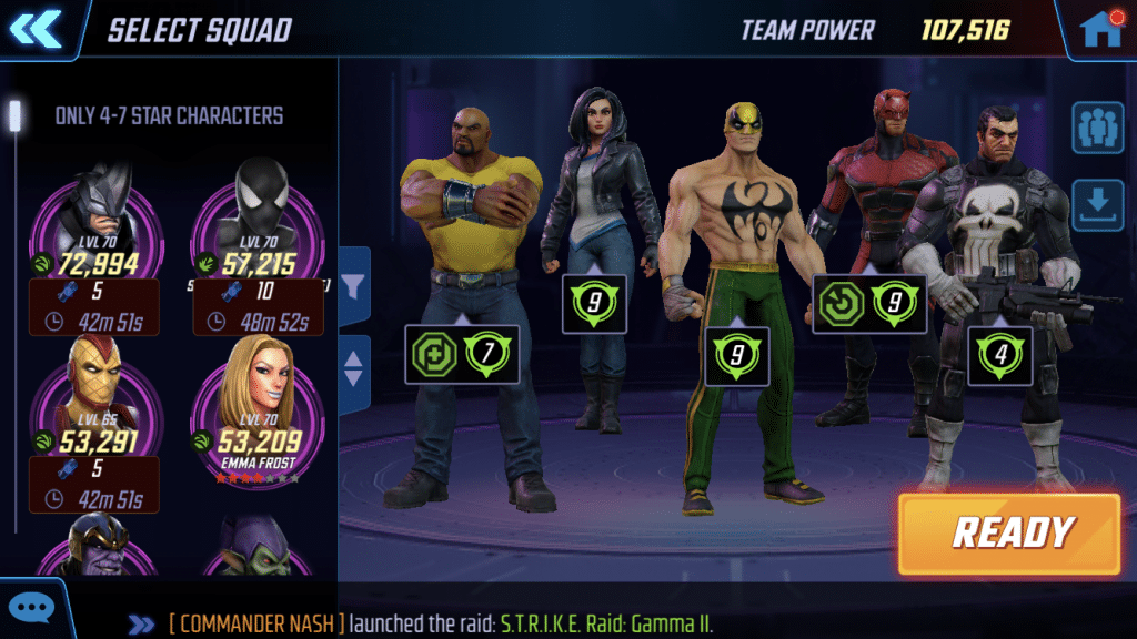 Marvel Strike Force Team Tier List - X-Force Update 