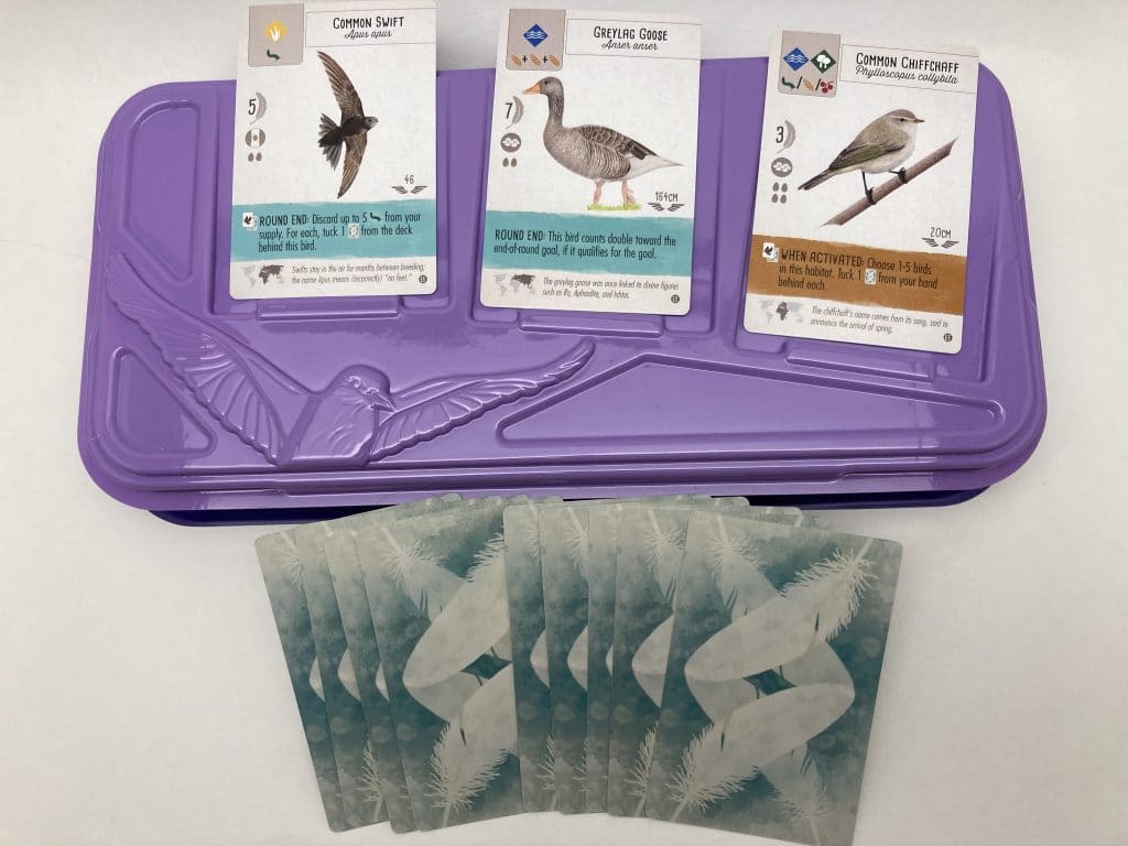 Wingspan European Expansion Board Game Cards