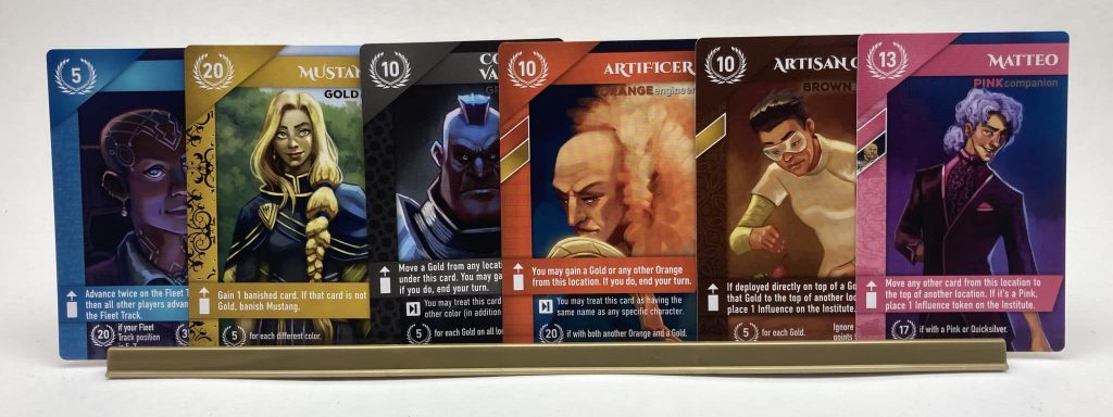 Red Rising Board Game Cards