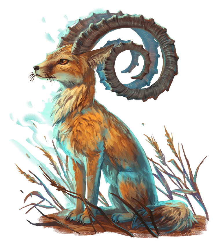 Spirit Guide Cunning Fox from Bestiary 3 by Paizo Publishing