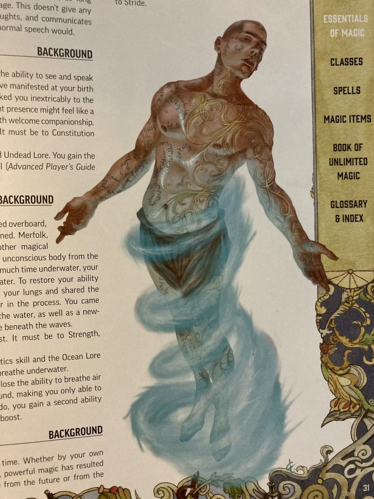 Pathfinder Second Edition Secrets of Magic Genie-Blessed