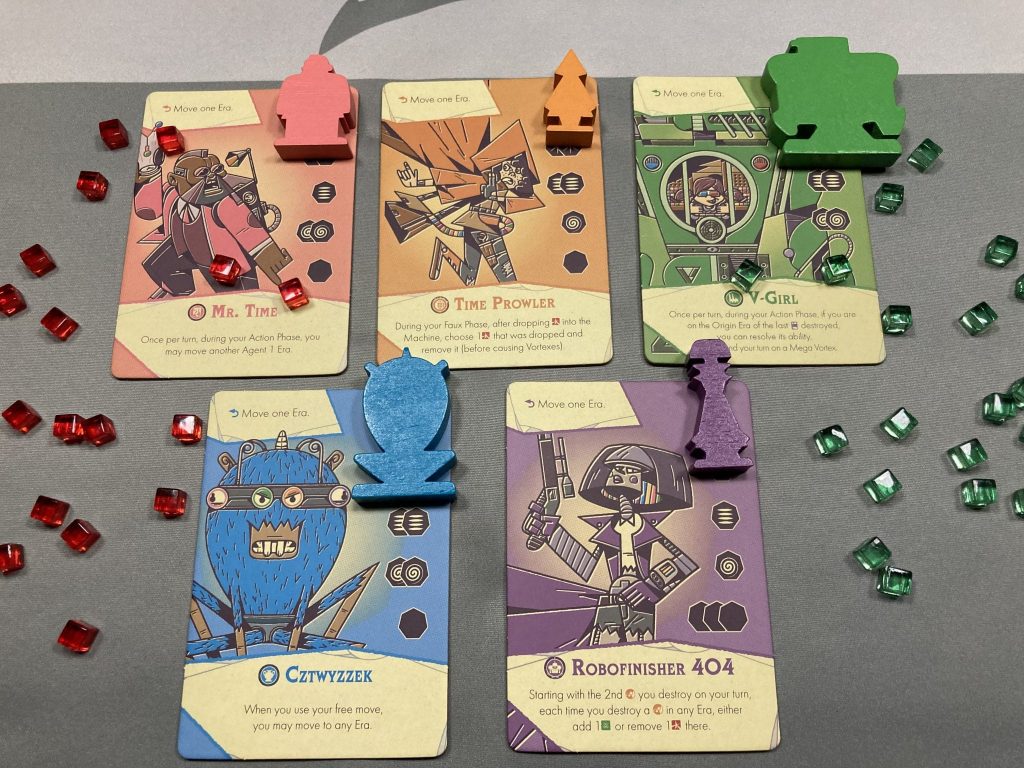 The LOOP board game Agents