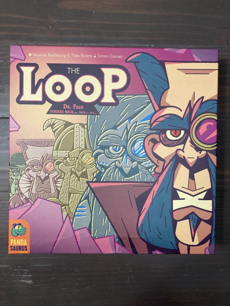 The LOOP board game box