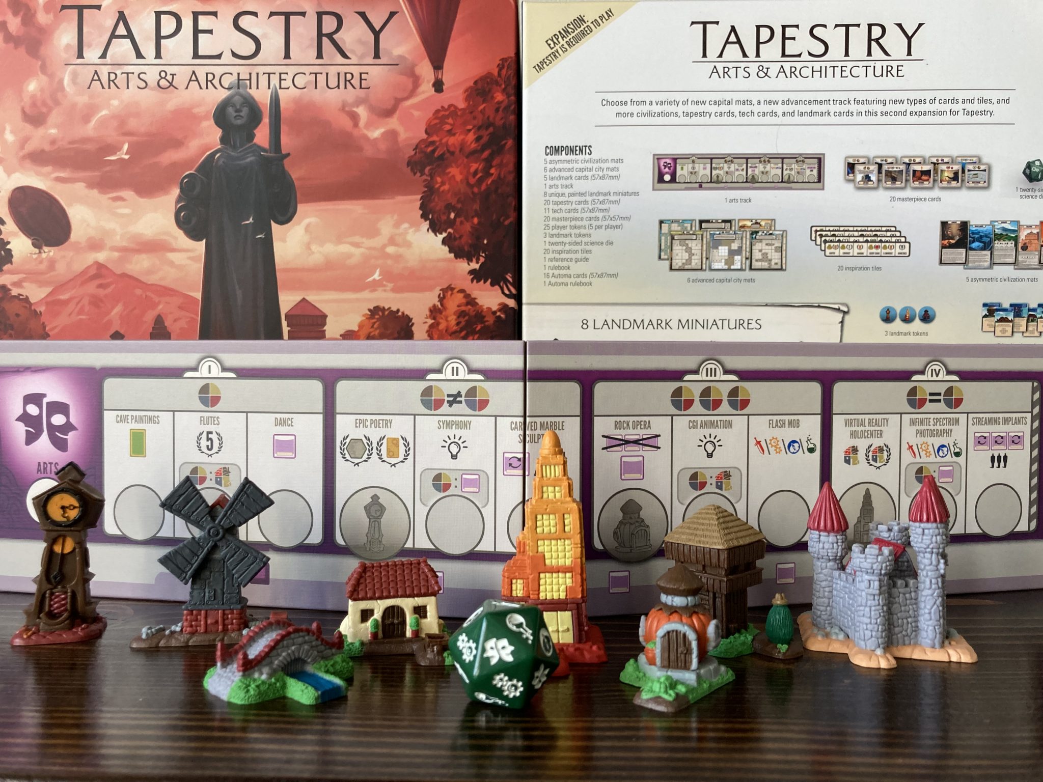 Tapestry: Arts & Architecture board game