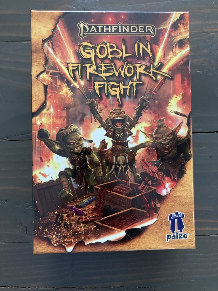 Pathfinder Goblin Firework Fight Board Game