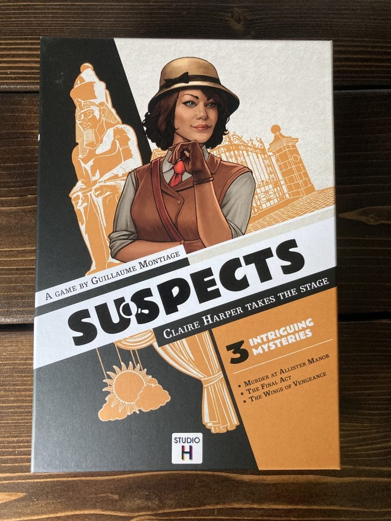 Suspects Studio H HachetteGame Box