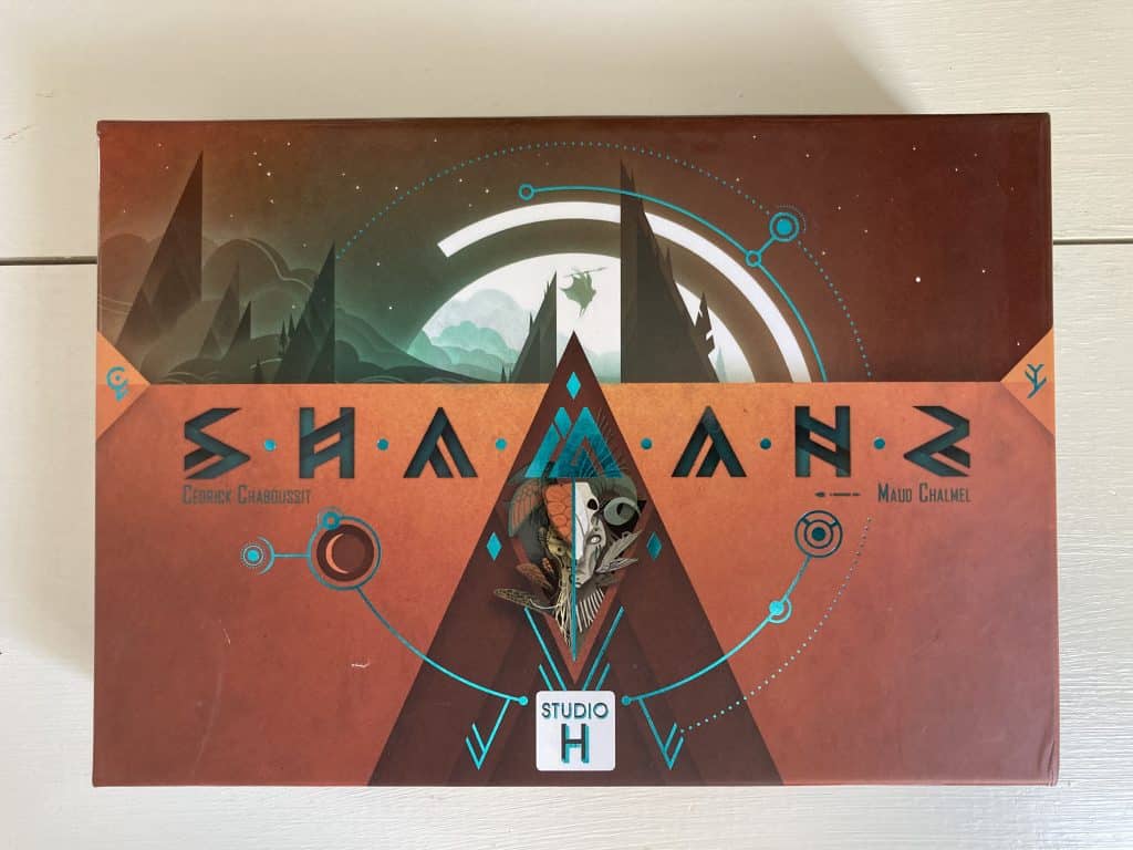 Shamans board game box