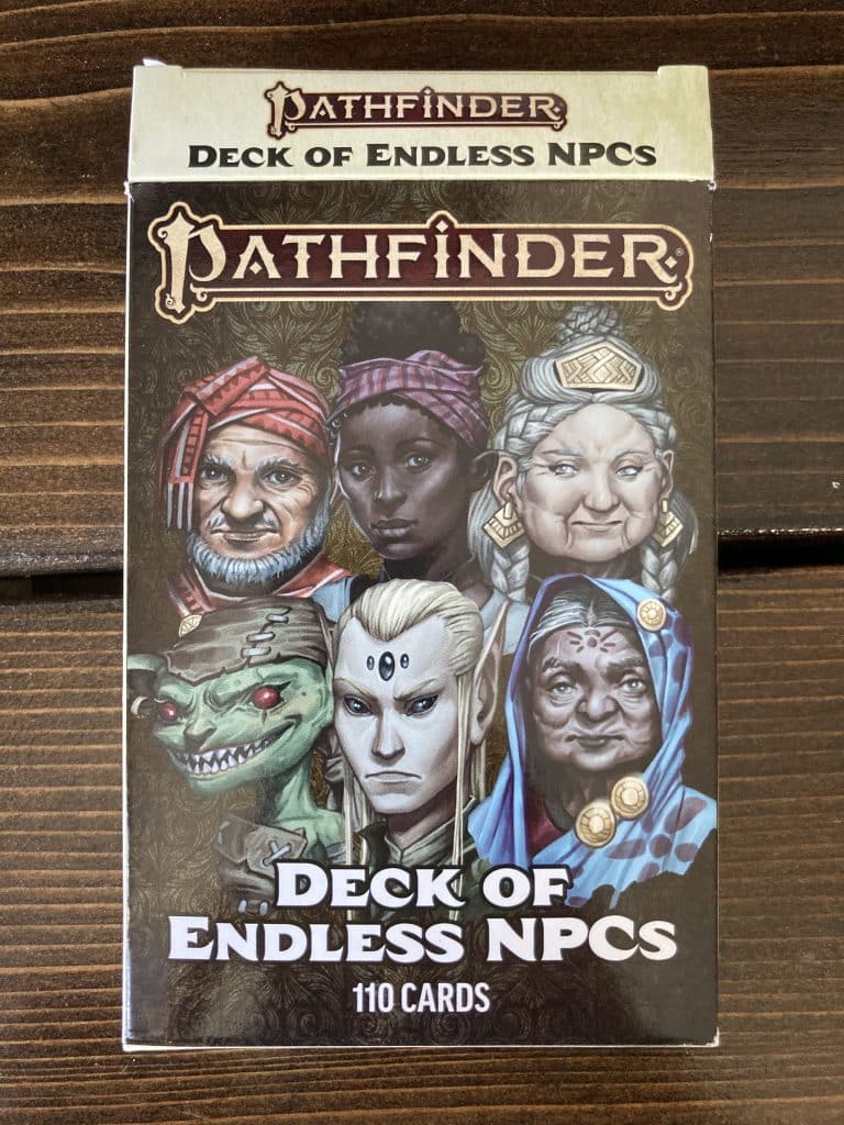 Pathfinder Deck of Endless NPCs