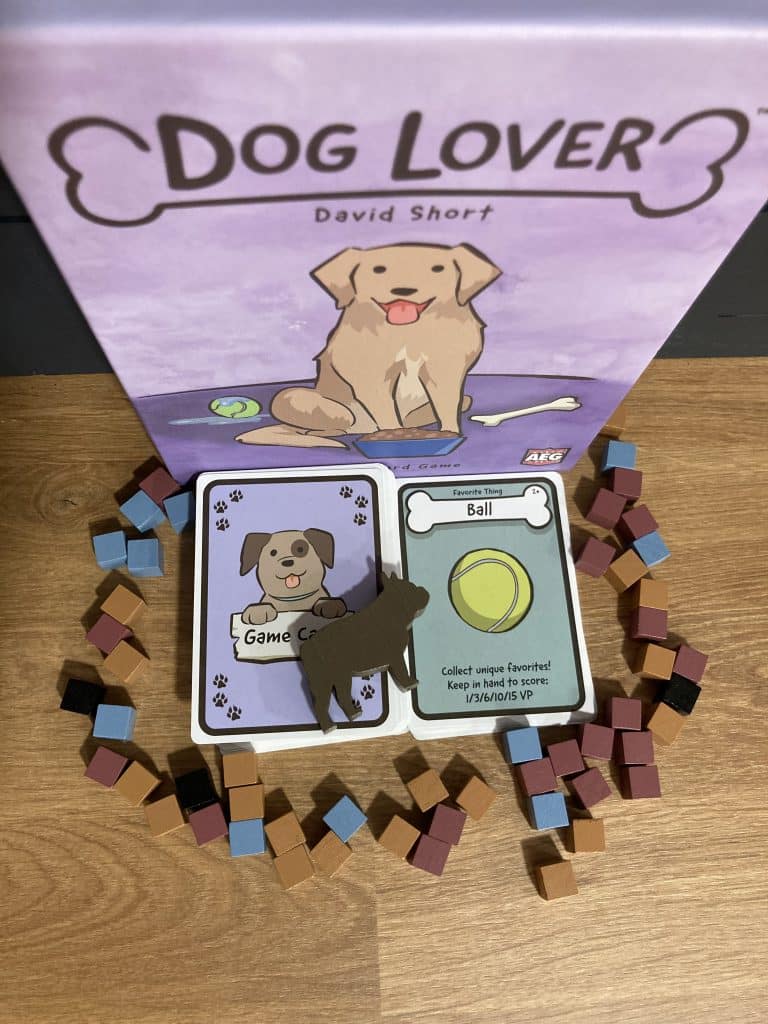 Dog Lover board game by AEG