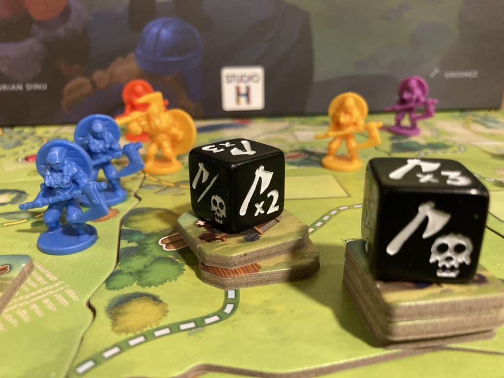 Northgard Uncharted Lands dice