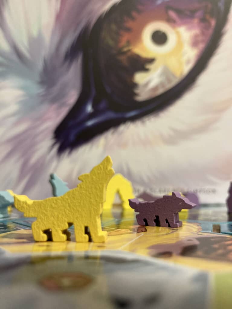 The Wolves board game