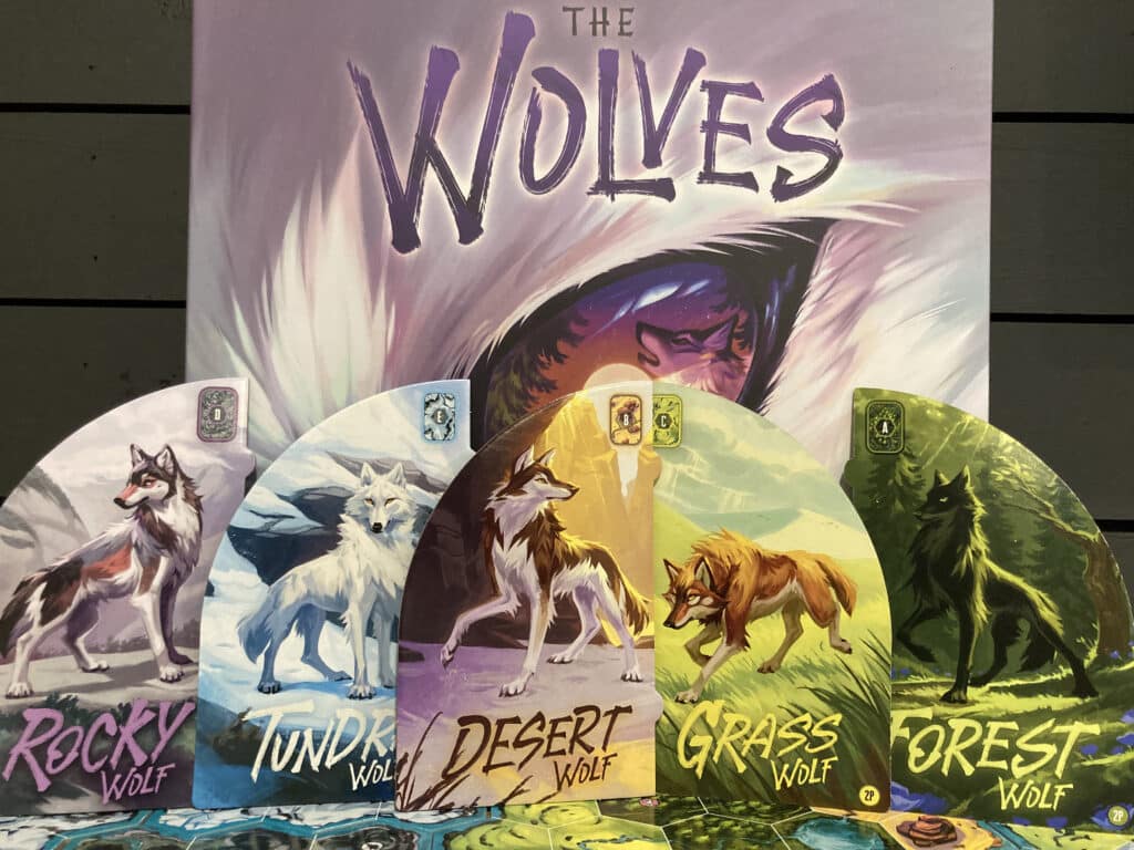 The Wolves board game