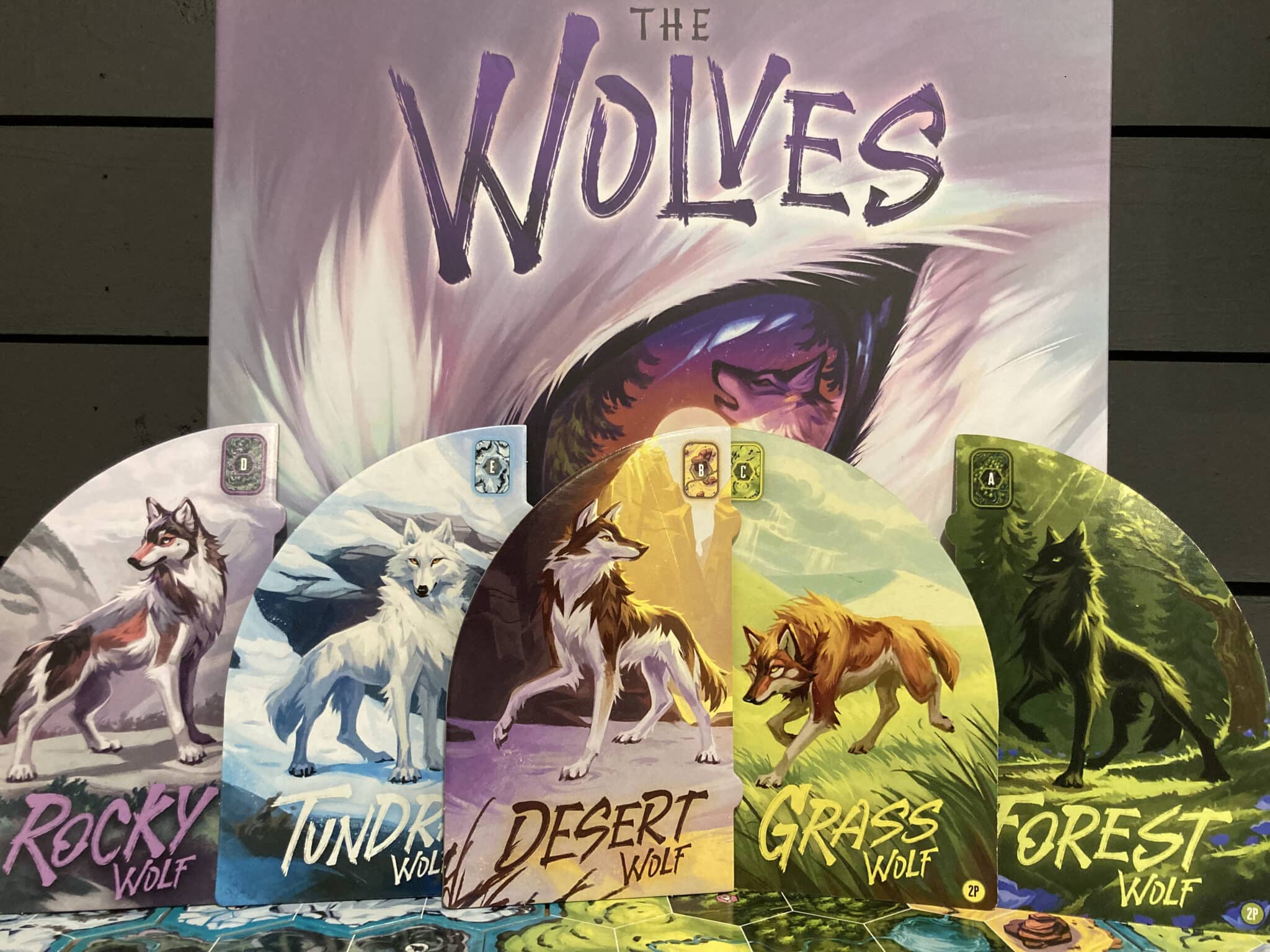 Board Game Review Howl to the Moon in The Wolves by Pandasaurus Games