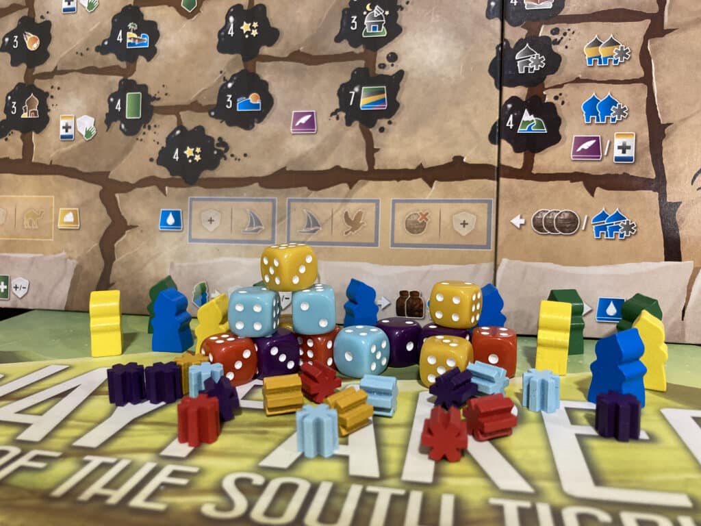 Wayfarers of the South Tigris board game