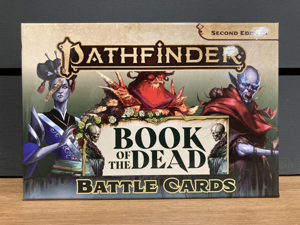 Pathfinder Second Edition Book of the Dead Battle Cards