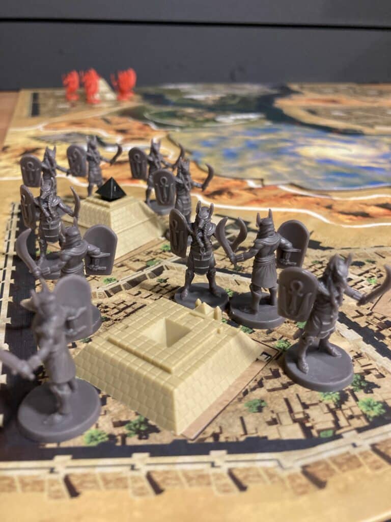 Kemet Blood and Sand board game