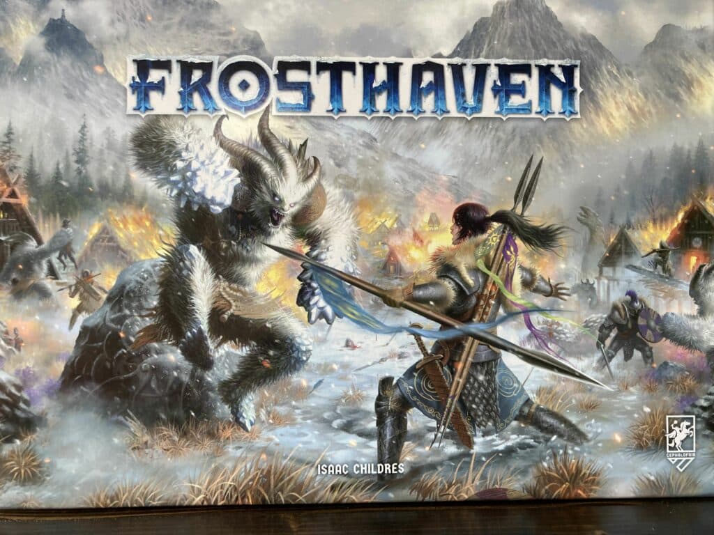 Frosthaven Board Game Box art