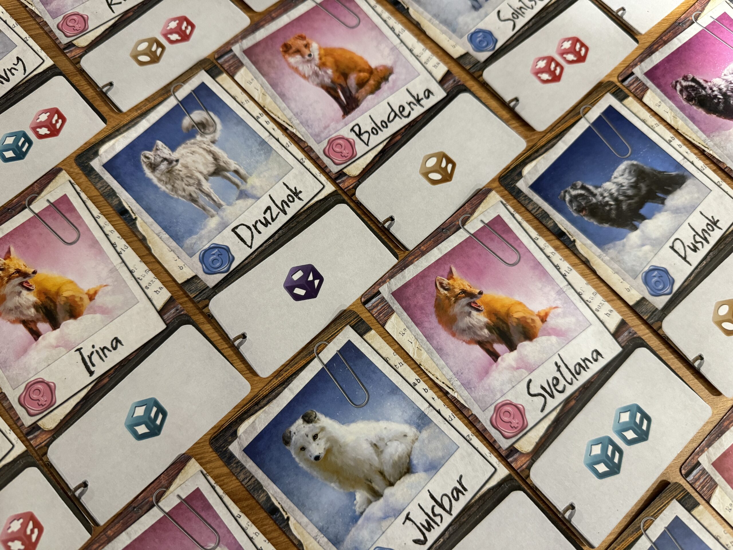 Fox Experiment board game